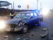 Choque entre dos vehículos deja daños materiales en Huaral Choque entre dos vehículos deja daños materiales en Huaral