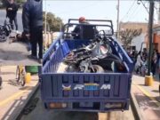 Dos heridos de gravedad tras fuerte choque entre motolineal y motocarga en carretera Chancay – Huaral Dos heridos de gravedad tras fuerte choque entre motolineal y motocarga en carretera Chancay - Huaral