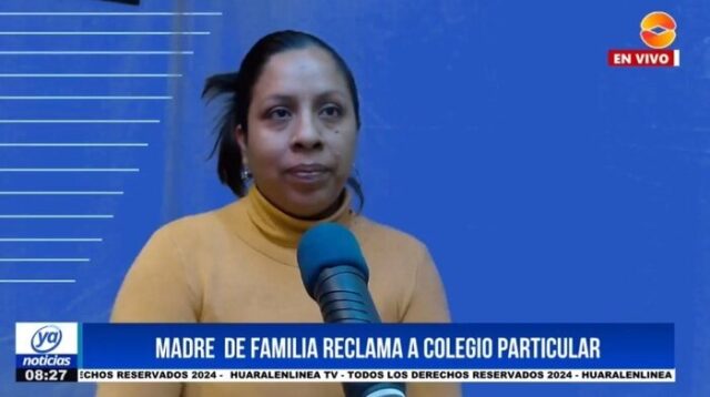 Madre denuncia que su hijo estudió dos años y luego resulta que nunca fue matriculado.