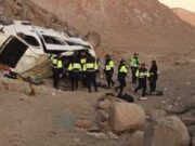 Volcadura de minivan dejó seis fallecidos y diez heridos en Arequipa. Volcadura de minivan dejó seis fallecidos y diez heridos en Arequipa.
