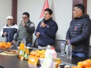 Anuncian actividades que se desarrollarán durante el V Festival de la Mandarina de Caqui Anuncian actividades que se desarrollarán durante el V Festival de la Mandarina de Caqui