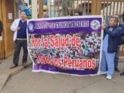 Médicos del hospital de Chancay acataron medida de protesta a nivel nacional Médicos del hospital de Chancay acataron medida de protesta a nivel nacional