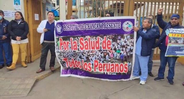 Médicos del hospital de Chancay acataron medida de protesta a nivel nacional