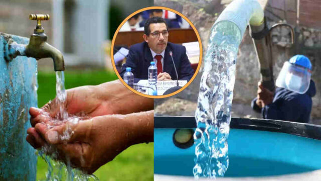 Ministerio de Vivienda confirma que se incrementará la tarifa del agua en el Perú.