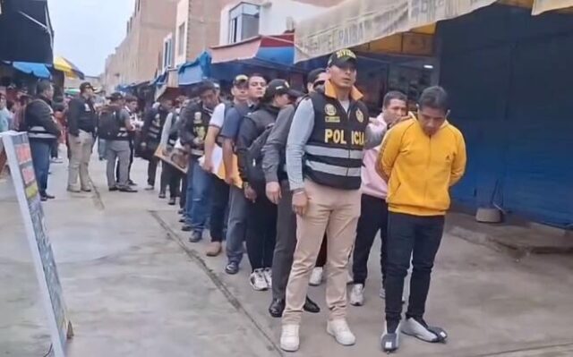 Policías de Lima incautaron celulares robados y detuvieron a 12 personas en Huaral