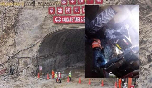 Trabajador muere tras accidente de tránsito en túnel del megapuerto de Chancay