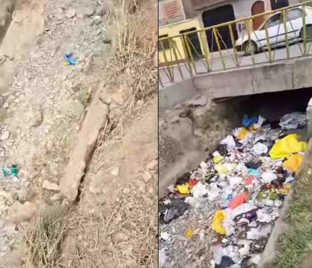 Culpan a la Junta de usuarios por abandono de canal de riego en la prolongación Grau