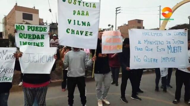 Familiares de mujer asesinada protestan ante Fiscalía que pretendería liberar a sospechoso