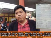 Director de I.E. El Carmen: “Multa aplicada por fiscalización es el estado contra el estado”. Director de I.E. El Carmen: “Multa aplicada por fiscalización es el estado contra el estado”.