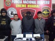 Policía de Huaral desarticula banda: Los raqueteros de José Olaya. Policía de Huaral desarticula banda Los raqueteros de José Olaya.
