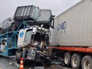 Chofer de camión cigüeña resultó herido tras colisionar contra tráiler en serpentín de Pasamayo. Chofer de camión cigüeña resultó herido tras colisionar contra tráiler en serpentín de Pasamayo.