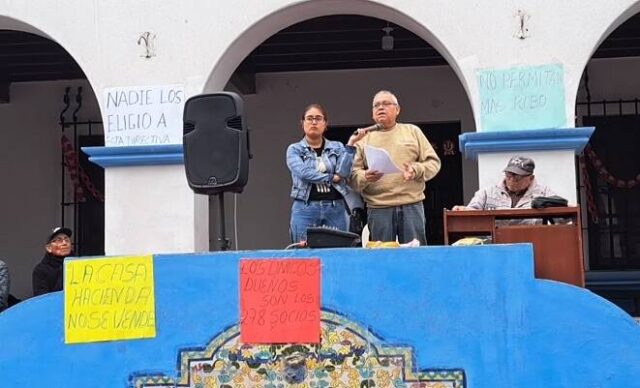 En conferencia de prensa socios desmienten que la casa de Huando esté en venta