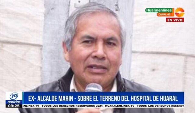 Ing. Marín convoca a la población el martes 10 para tratar la compra de terreno para hospital.