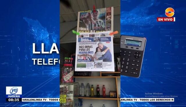 Vecino denuncia venta de periódico municipal en un kiosko.