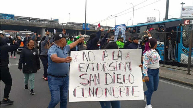 Dirigentes transportistas anunciaron Paro Indefinido por no acordar nada con el Congreso