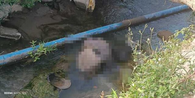 Hombre que padecía de alteraciones mentales perdió la vida al caer a un canal en Jecuán