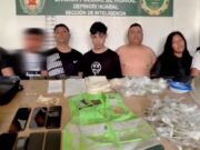 Policia nacional detienen 5 personas presuntamente dedicadas a la extorsión Policia nacional detienen 5 personas presuntamente dedicadas a la extorsión