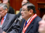 Presidente del JNE considera que la valla electoral no castiga la formación de alianzas electorales en el Perú. Presidente del JNE considera que la valla electoral no castiga la formación de alianzas electorales en el Perú.