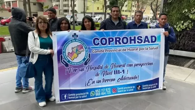 COPROHSAD convoca Mesa de Diálogo para tratar el tema del terreno para nuevo Hospital de Huaral.