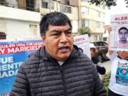 Familiares de enfermera exigen prisión preventiva para su asesino Joshua Huamán. Familiares de enfermera exigen prisión preventiva para su asesino Joshua Huamán.