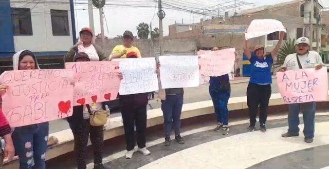 Huaral: vecinos de Contigo Perú exigen justicia víctima de violencia de expareja.