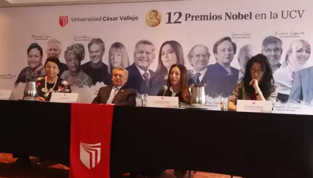 Universidad César Vallejo celebra 33 Aniversario con trascendental visita de Premio Nóbel