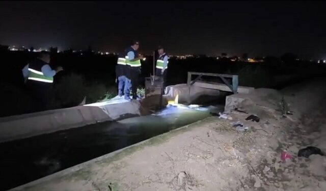 Hallan cuerpo sin vida de un hombre en canal de riego en Los Naturales.