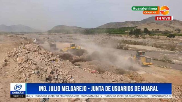 Ing. Melgarejo Huaral necesita con urgencia escombreras para no arrojar escombros al río