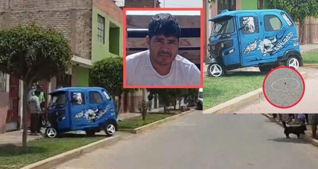 Paramonga Mototaxista fue asesinado a balazos a pleno luz del día.