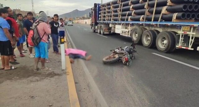 Accidente en Chancayllo motociclista pierde la vida tras colisión con ómnibus.