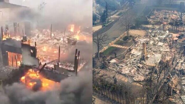 Arde Hollywood decenas de famosos han perdido sus casas.