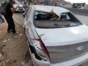 Despiste y vuelco de auto deja a cuatro heridos en Chancay Despiste y vuelco de auto deja a cuatro heridos en Chancay