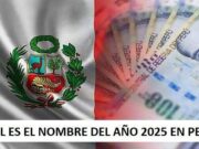 Nombre oficial 2025: “Año de la recuperación y consolidación de la economía peruana”. Nombre oficial 2025: “Año de la recuperación y consolidación de la economía peruana”.