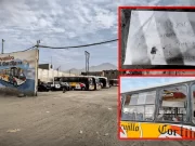 Extorsionadores detonan explosivo, destruyen 10 vehículos y 11 casas. Extorsionadores detonan explosivo, destruyen 10 vehículos y 11 casas.