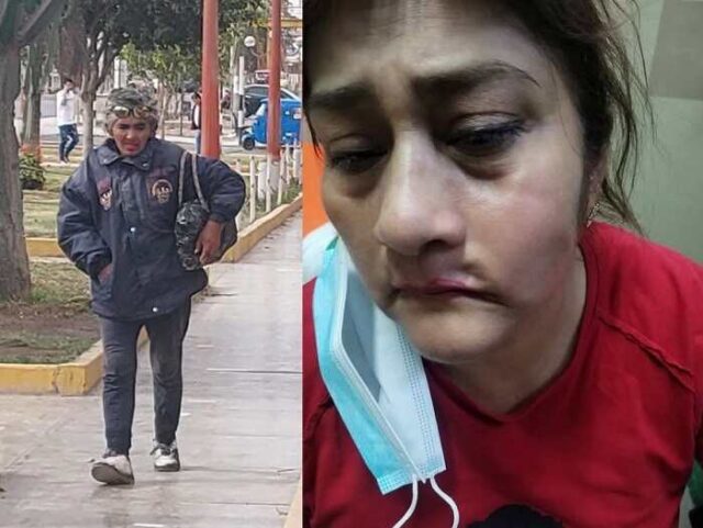 Huacho mujer indigente agrede a comerciante y genera temor entre los ciudadanos