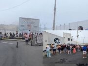 Pescadores y comerciantes del puerto de Chancay cierran acceso a la playa por contaminación. Pescadores y comerciantes del puerto de Chancay cierran acceso a la playa por contaminación.