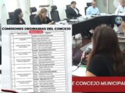 Sesión de concejo nombró comisiones ordinarias para el 2025. Sesión de concejo nombró comisiones ordinarias para el 2025.
