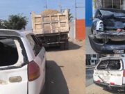 Triple choque en la Av. Chancay deja un herido y cuantiosos daños materiales. Triple choque en la Av. Chancay deja un herido y cuantiosos daños materiales.