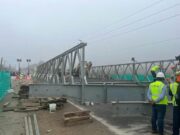 Continúa la instalación del puente provisional en Chancay tras colapso de estructura. Continúa la instalación del puente provisional en Chancay tras colapso de estructura.
