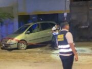 Delincuentes disparan con vehículo de comerciante y le roban 20 mil soles. Delincuentes disparan con vehículo de comerciante y le roban 20 mil soles.