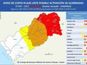 Distritos de la zona altoandina de Huaral en alerta roja por posible activación de quebradas Distritos de la parte altoandina de Huaral en alerta roja por posible activación de quebradas