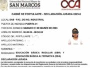 Postulantes de la UNMSM ya pueden imprimir sus carnet de postulante del examen de admisión 2025 II. Postulantes de la UNMSM ya pueden imprimir sus carnet de postulante del examen de admisión 2025 II.