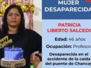 A más de un mes de la caída del puente Chancay, familia de profesora desaparecida pide no cesar con su búsqueda A más de un mes de la caída del puente Chancay, familia de profesora desaparecida pide no cesar con su búsqueda