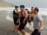 Aucallama: Rescatan a bañistas a punto de ahogarse en Chacra y Mar. Aucallama Rescatan a bañistas a punto de ahogarse en Chacra y Mar.