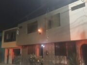 Corto circuito origina incendio de cable en vivienda del parque La Aurora Corto circuito origina incendio de cable en vivienda del parque La Aurora