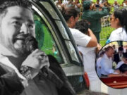 Esposa de Paul Flores ‘Russo’ y su desconsolado llanto al despedirse del cantante durante su sepelio. Esposa de Paul Flores ‘Russo’ y su desconsolado llanto al despedirse del cantante durante su sepelio.