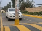 Huaral: Arquitecta Martha Coca cuestiona falta de supervisión en caso de poste dentro de pista Huaral Regidor Michel Álvarez cuestiona inauguración de vía sin retiro de postes.