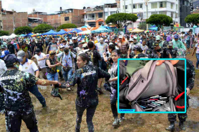 Más de 200 denuncias por robo de celulares se reportó durante el carnaval de Cajamarca