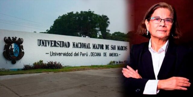 Rectora de San Marcos opina que ingresantes de colegios privados deberían pagar una mensualidad.