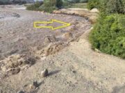 Aucallama: Crecida del río Chancay erosiona camino cerca del Puente Rojo de Palpa. Aucallama Crecida del río Chancay erosiona camino cerca del Puente Rojo de Palpa.